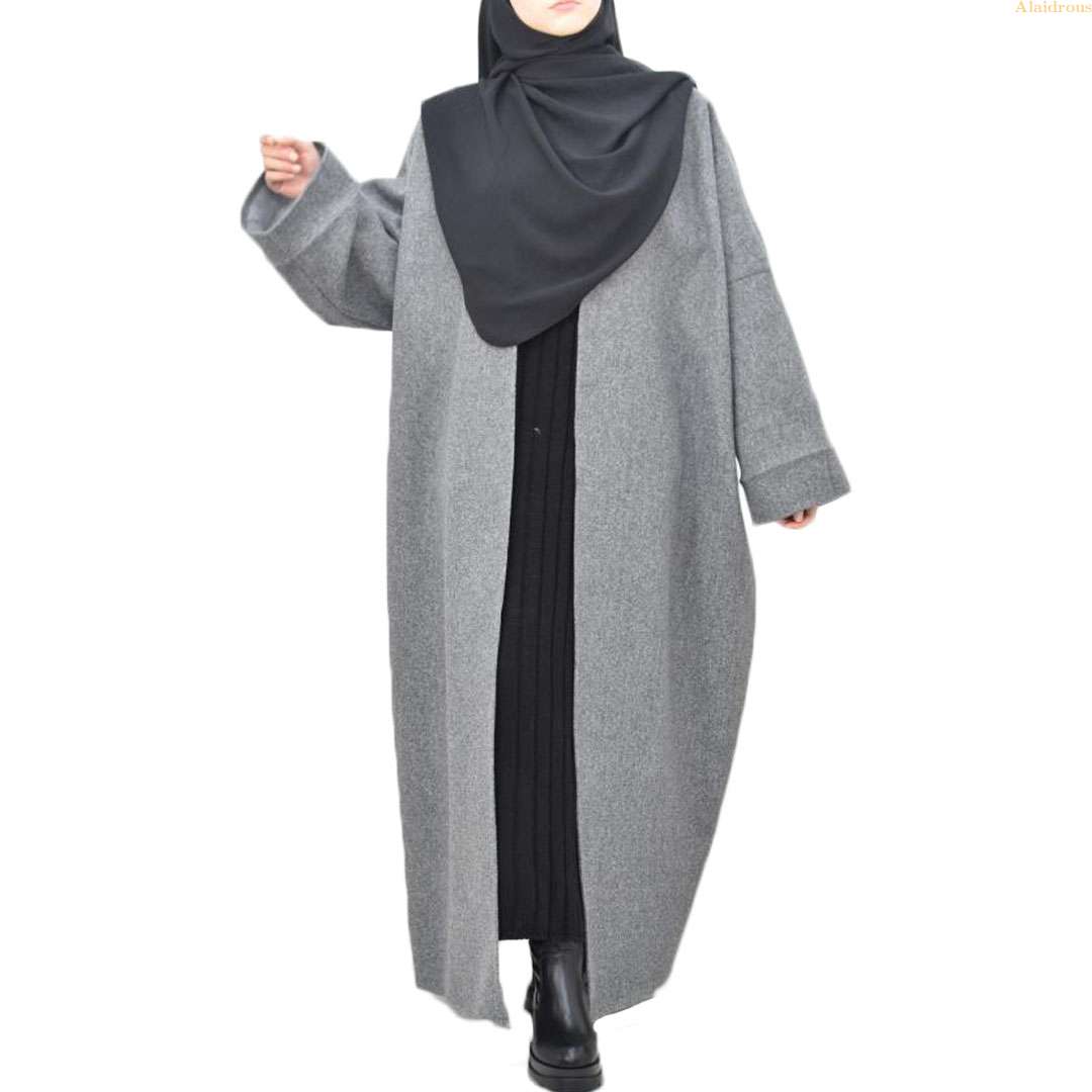 Carolla Gris Luxury Abaya