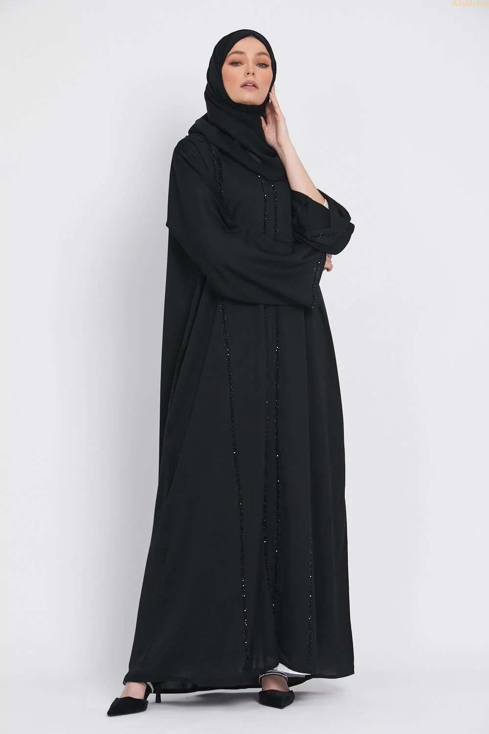 Black Zola Emirate Abaya