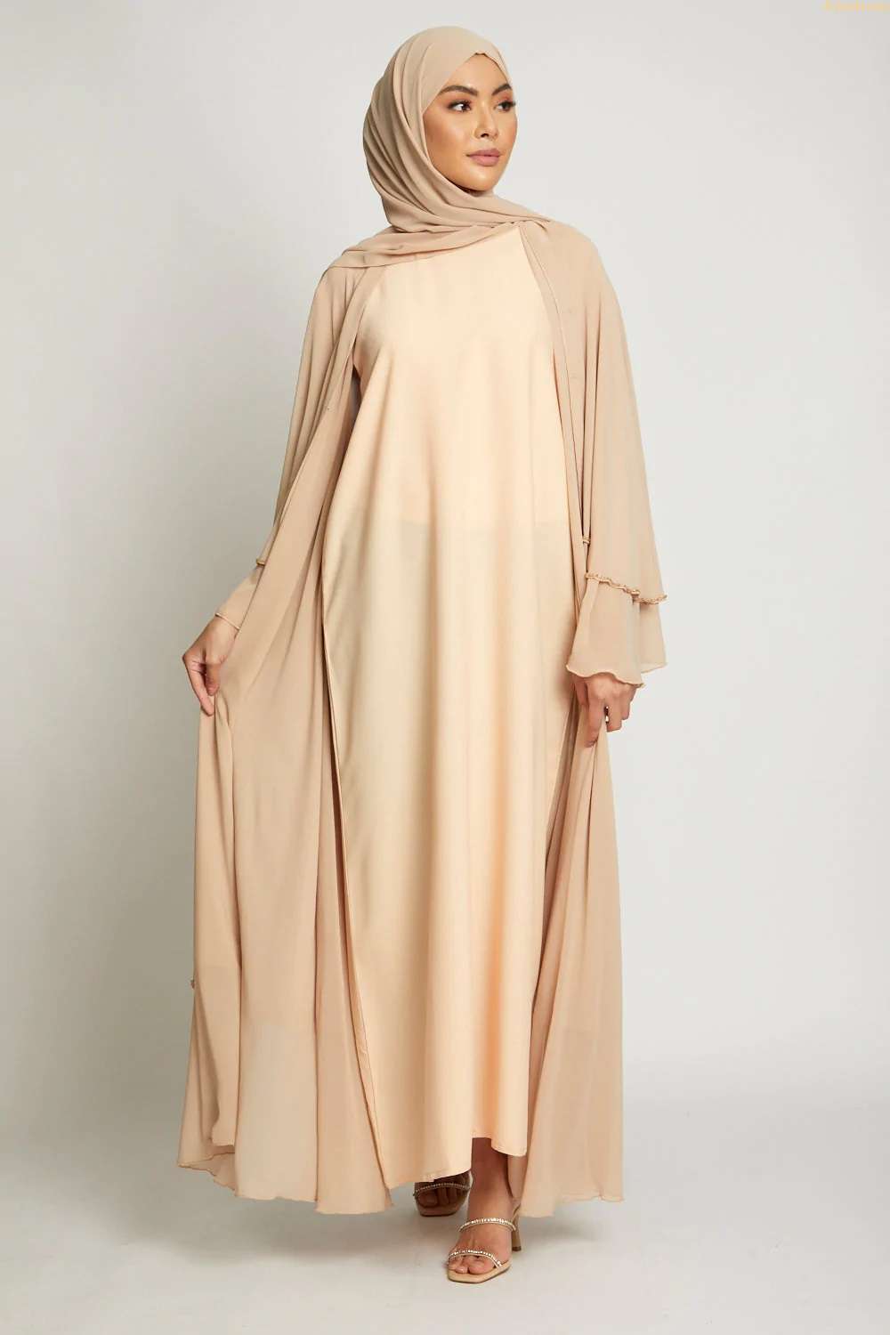 Biege Amora Abaya