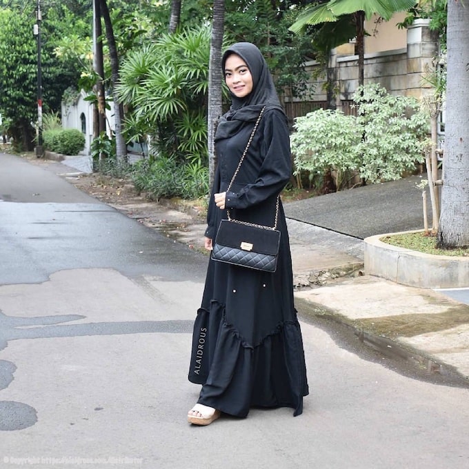 Abaya Rumay black